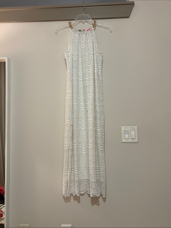 Lilly Pulitzer Dresses & Skirts - Lilly Pulitzer Bingham Lace Midi Dress in Resort White SZ S VGUC